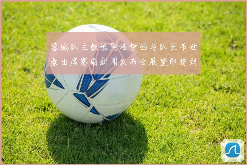 蓉城队主教练阿洛伊西与队长韦世豪出席赛前新闻发布会展望即将到来的比赛